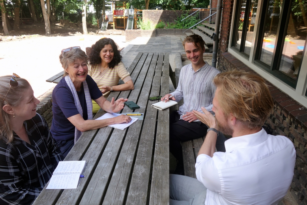 Wiersma in gesprek met Bouwstenen